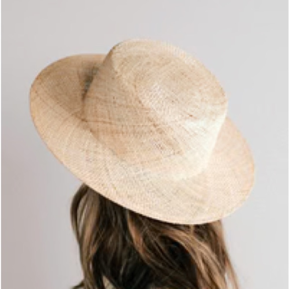 Gigi Pip Brae Straw Boater Hat